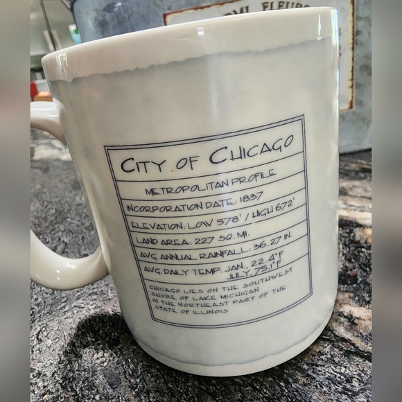 Starbucks Architecture Series Chicago Mug 18oz 2008 - Picture 2 of 5